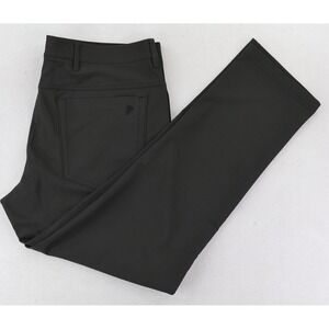 Public Rec Workday Performance Pants Mens 34x29 Black Straight Fit 5 Pocket